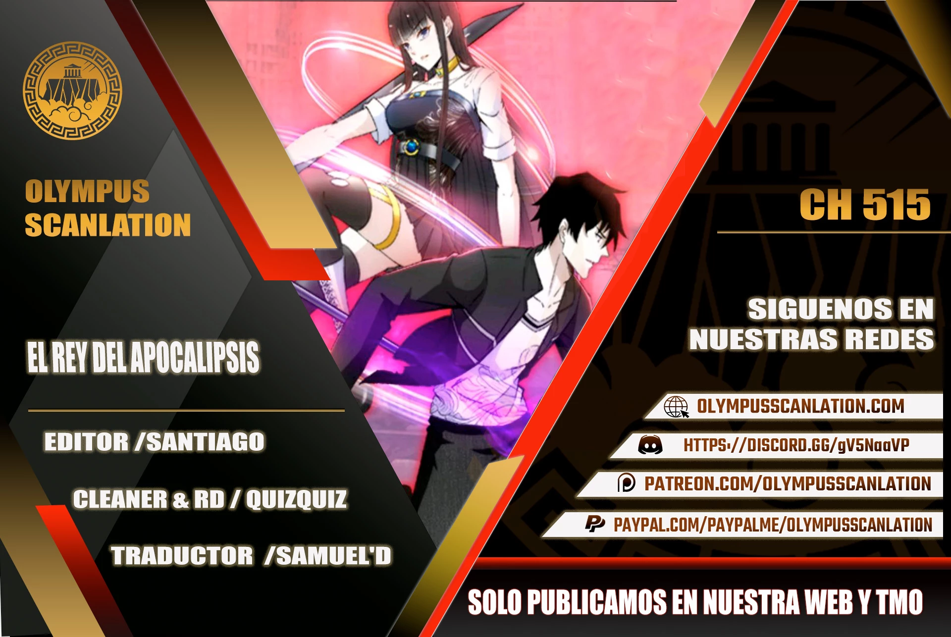 El rey del apocalipsis > Capitulo 515 > Page 01